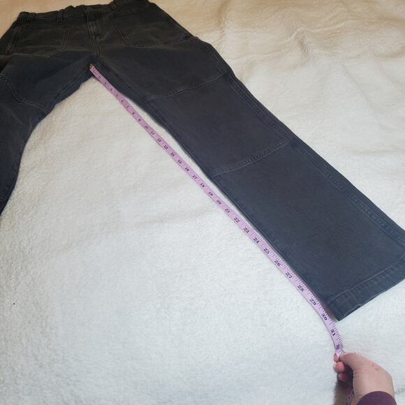 Madewell '90s Straight Utility Jeans Grey Carpenter Style Women's Size 27 NWT - Picture 15 of 15